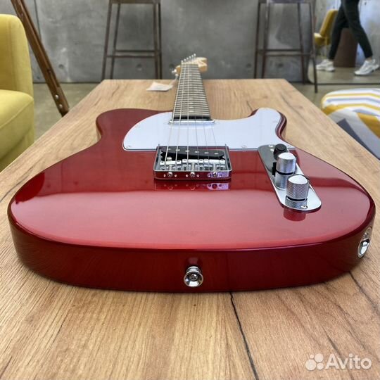 Гитара telecaster candy apple aria