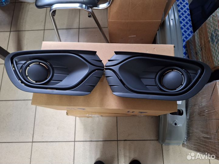 Накладка птф renault logan 2