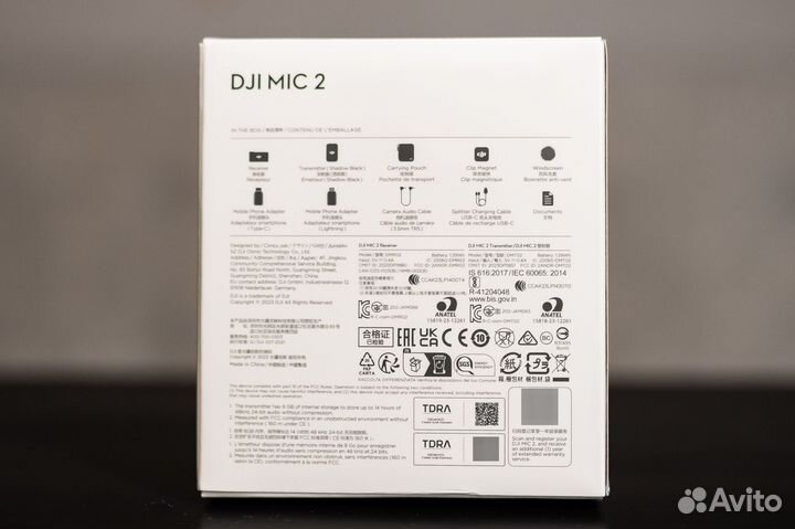 Новый микрофон DJI Mic 2 (1 TX + 1 RX) версия 2
