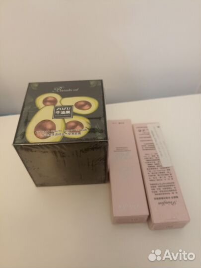 Крем кушон zozu avocado и консилеры peinifen