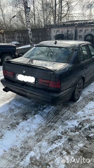 Спойлер с крышкой bmw е 34 m5