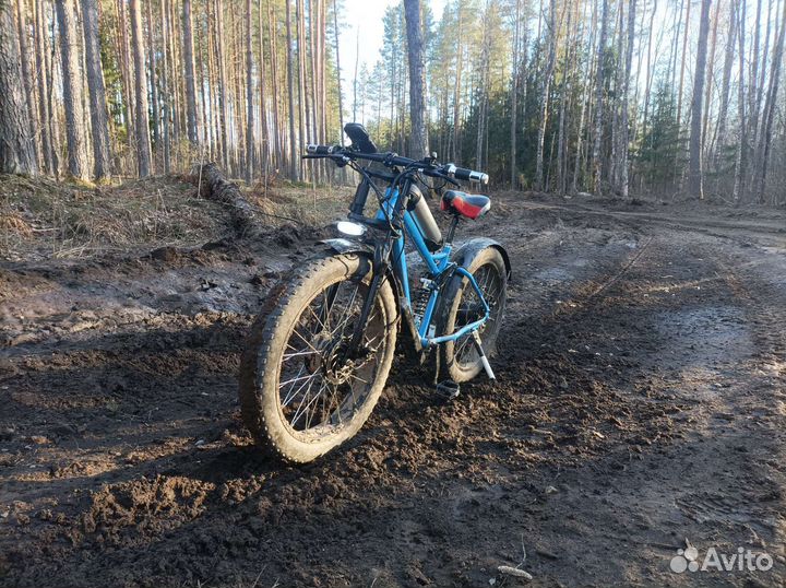 Электровелосипед с прицепом