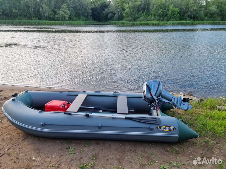Пвх лодка Андромеда 360+ мотор Mikatsu.9.9FHS