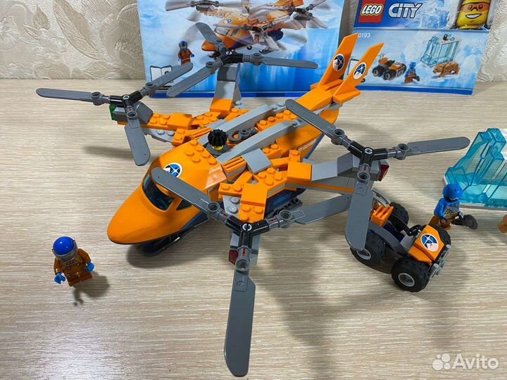 Lego City арктический вертолёт