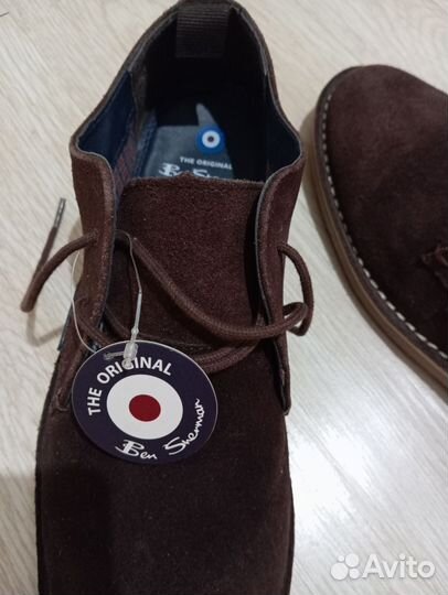 Туфли мужские замшевые 41 размер Ben Sherman