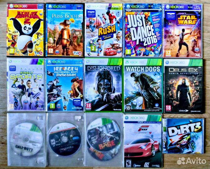 Игры на xbox 360 прошитый