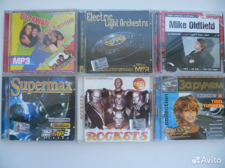 Mp3 диски музыка в отличном состоянии