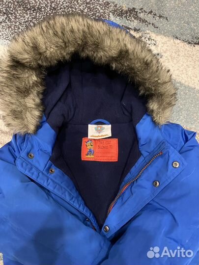 Куртка для мальчика 116 Щенячий патруль