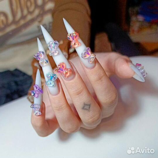 Маникюр на дому наращивание ногтей