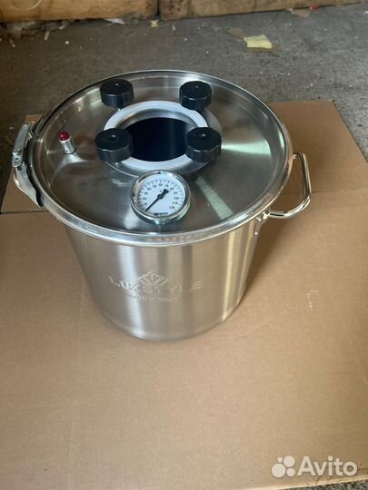 Перегонный куб 20л luxstyle на хомуте