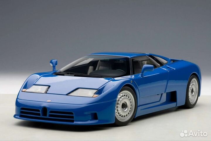 Autoart 1:18 bugatti EB110 GT (blue) 70976