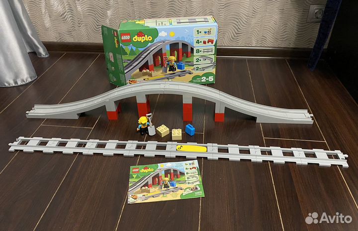 Lego duplo грузовой поезд 10875 лего дупло