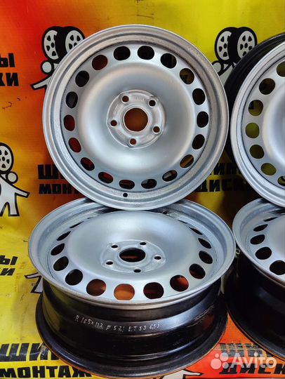 Штамповка VW R16 5*112 et33 dia57.1 6.5J