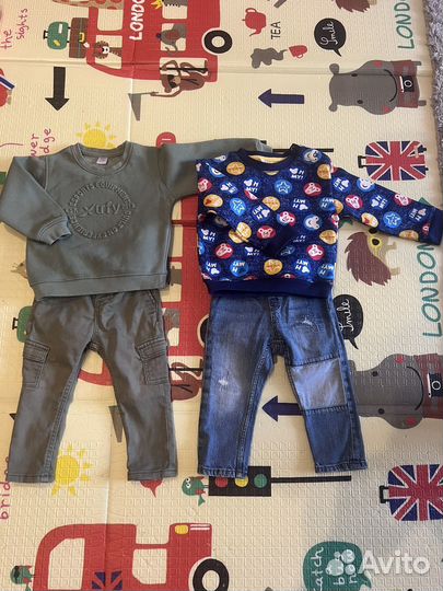 Вещи пакетом на мальчика 86-92