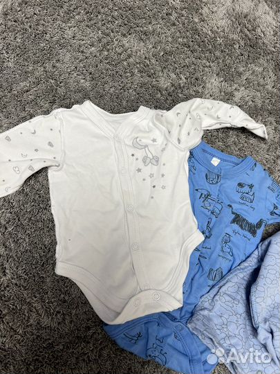 Пакет детских вещей 50-56рр