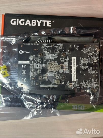 Видеокарта Gigabyte gtx 1650