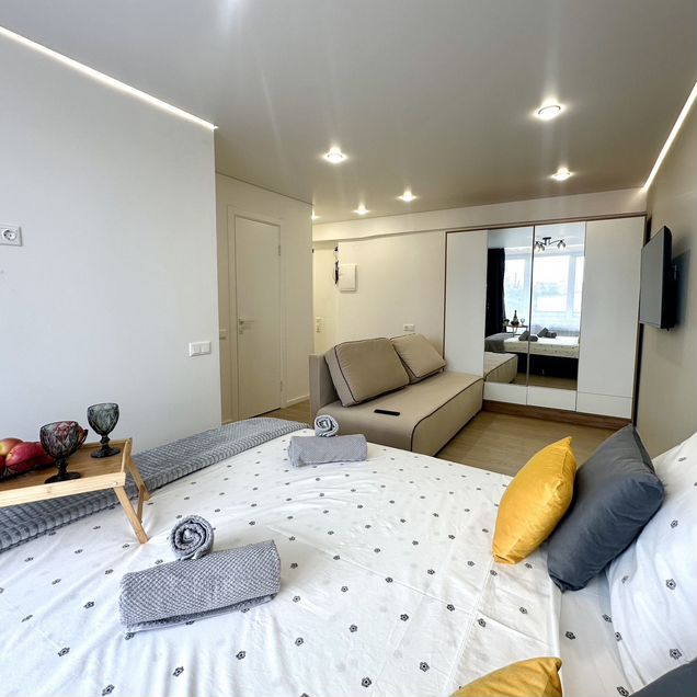 1-к. квартира, 35 м², 2 кровати