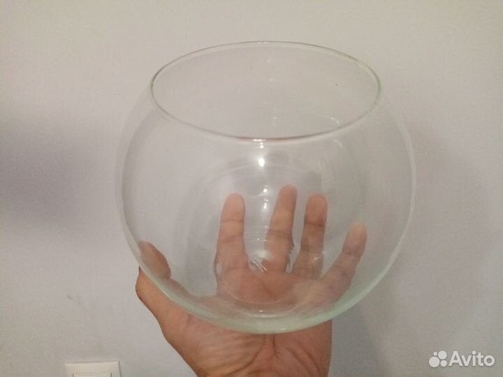 Аквариум Ваза прозрачное Стекло 3 литра