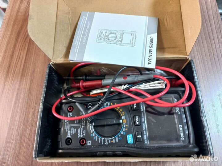 Мультиметр цифровой mestek dm100c