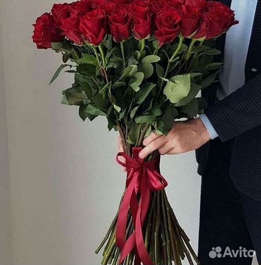 Цветы розы букеты 25 31 35 51 101 251 Доставка