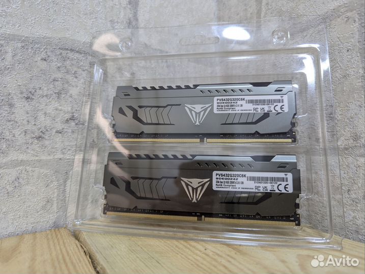 Оперативная память ddr4 32gb 3200мгц