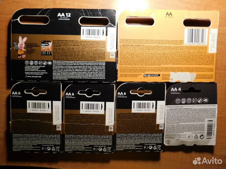 Батарейки duracell