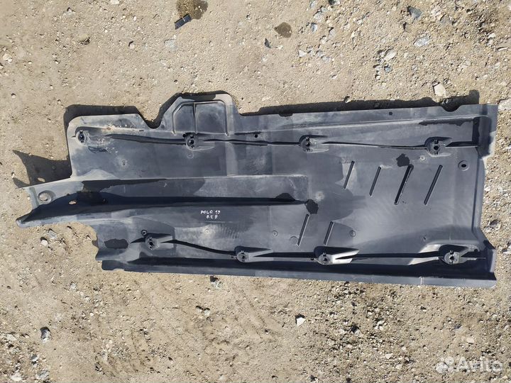 Защита антигравийная Volkswagen Polo (Mk5) V реста