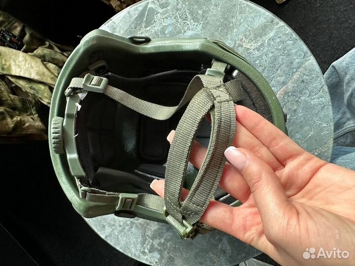 Тактический шлем Без ушей арамид