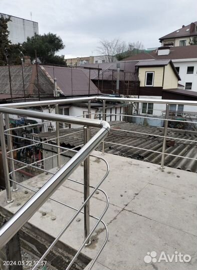 Перила из нержавеющей стали