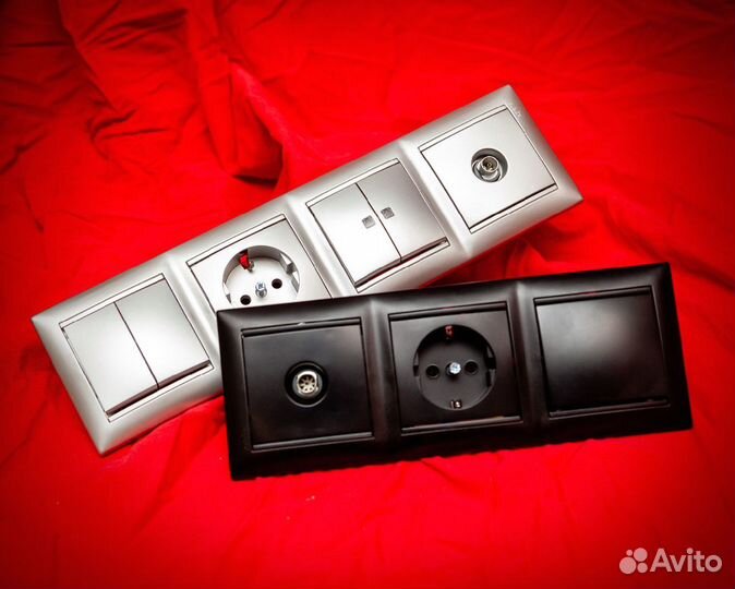 Розетка Valena Белая 1-ая с/з со шт