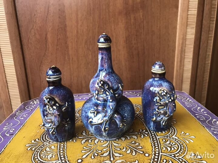 Коллекция пузырьков. С ящерками