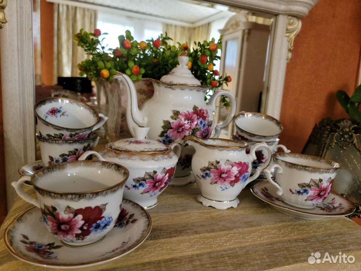 Чайный сервиз гдр Бавария