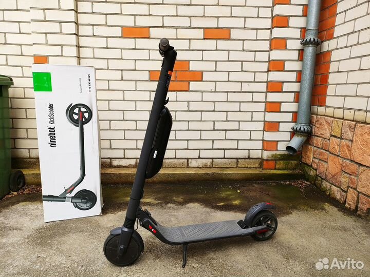 Самокат Ninebot ES2 с доп. батареей