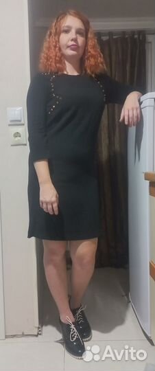 Платье повседневное 44