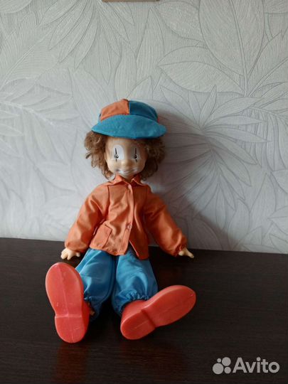 Кукла клоун производства СССР