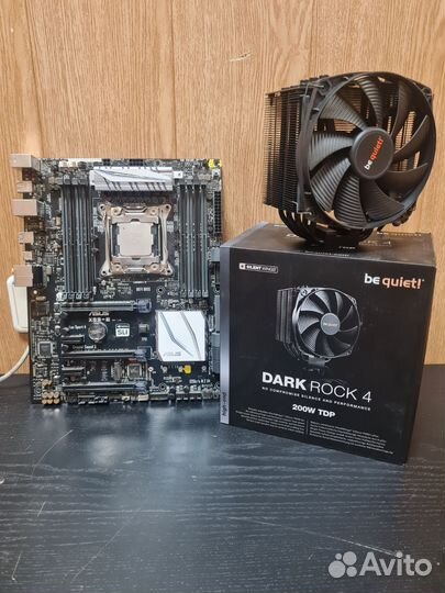 Комплект материнской платы, процессора и охлаждени