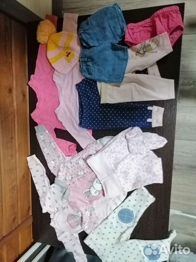 Вещи пакетом для девочки 74