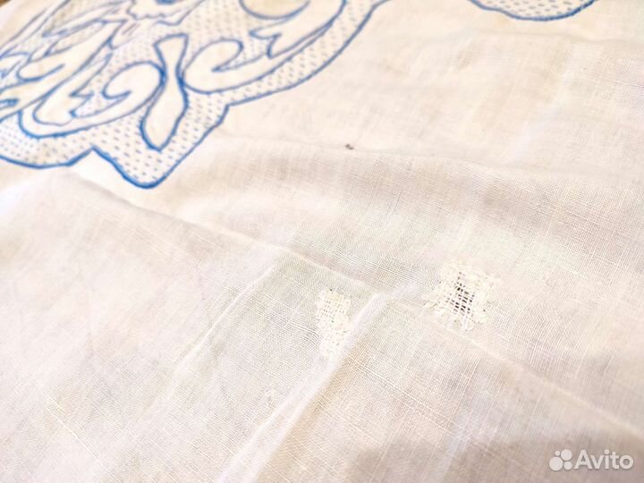 Скатерть винтаж ручная вышивка