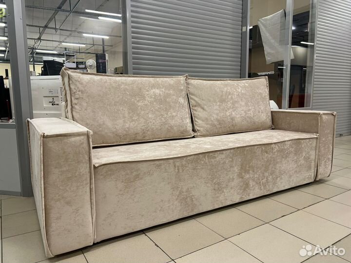 Прямой диван в стиле Лофт