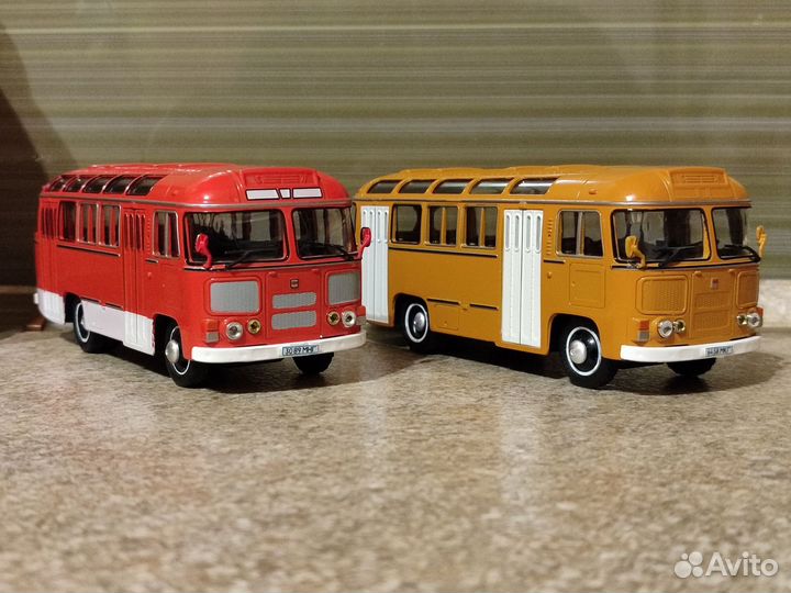 Модель автобуса паз-672М 1:43