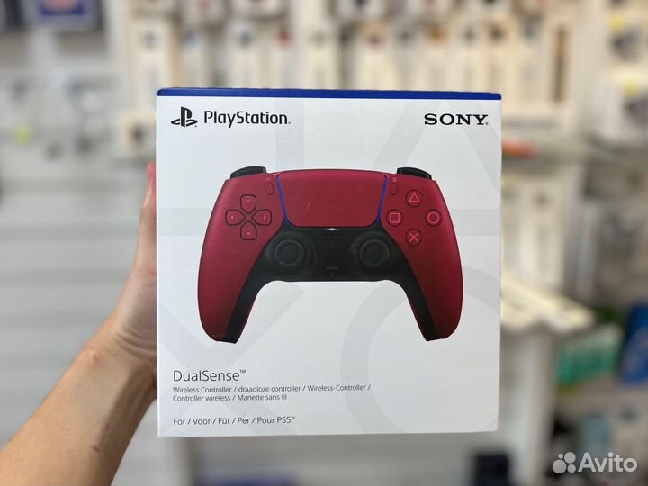 Джойстик DualSense для PS5 Красный / Cosmic Red