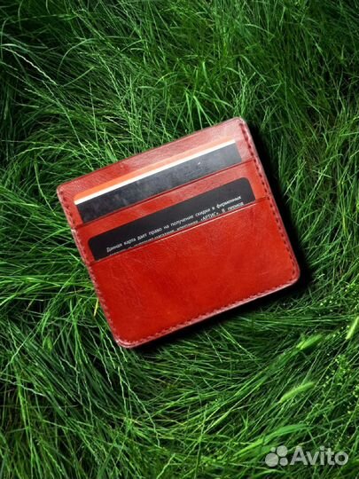 Картхолдер из натуральной кожи
