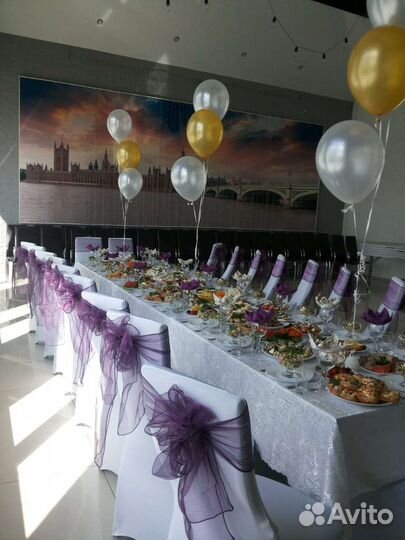 Банты на стулья 25-50шт