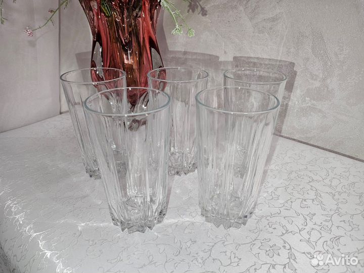 Фужеры, рюмки Богемия, кофейный набор