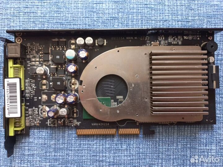 Видеокарта Nvidia XFX GeForce 7900 GS AGP gddr 3