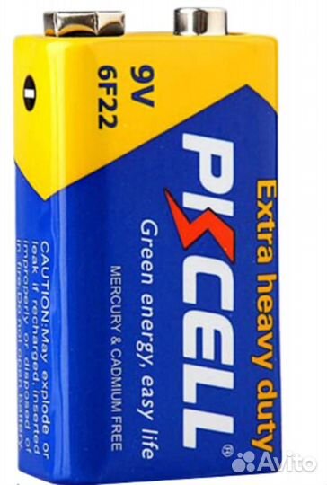 Батарейка крона pkcell