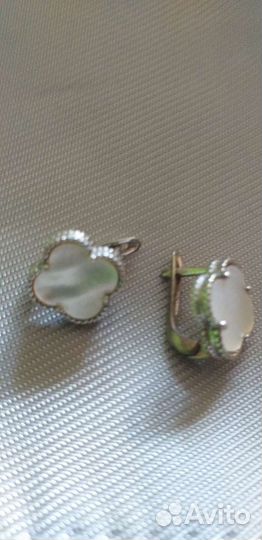 Серьги.серебро 925