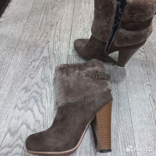 Ботильоны зимние, 39 размер