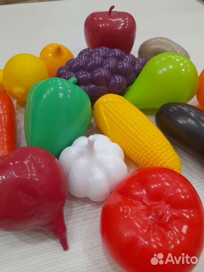 Детский набор фрукты овощи