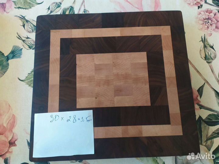 Торцевые разделочные доски MTM wood